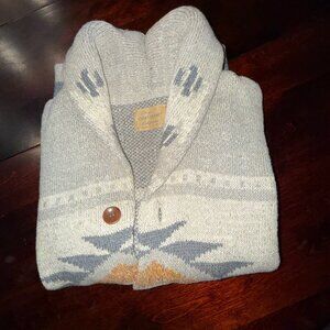 LUCKY BRAND SHAWL COLLAR CARDIGAN